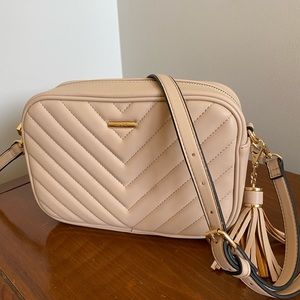 Aldo crossbody beige bag